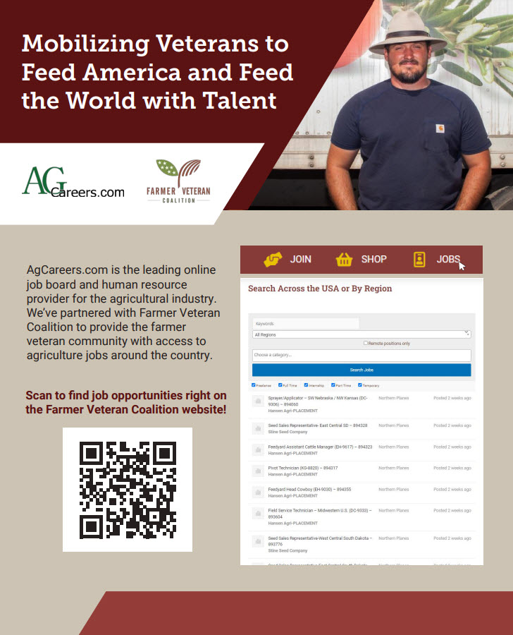 Mobilizing Veterans to Feed America Farmer Veteran Coalition AgCareers